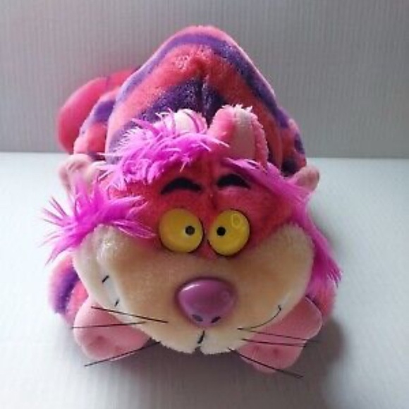 VINTAGE DISNEY ALICE IN WONDERLAND CHESHIRE CAT
STUFFED ANIMAL PLUSH TOY - Picture 1 of 8